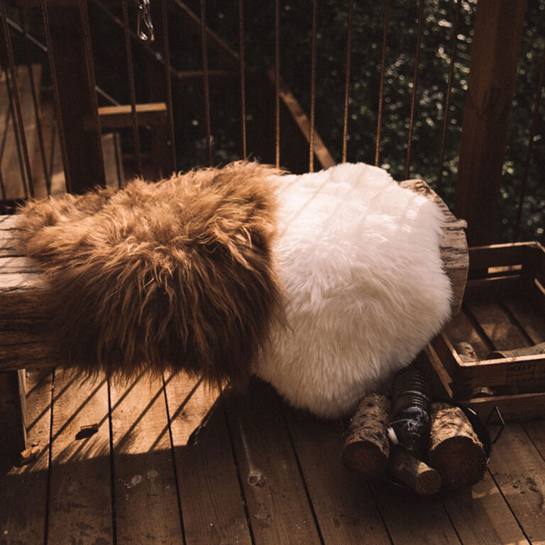 Skinn, puter & pledd