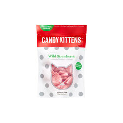 Wild Strawberry gelefigur, rød/hvit, Candy Kittens