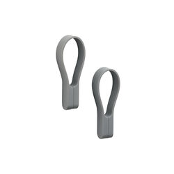 H&aring;ndkl&aelig;destrop Loop magnet, grey, Zone Denmark