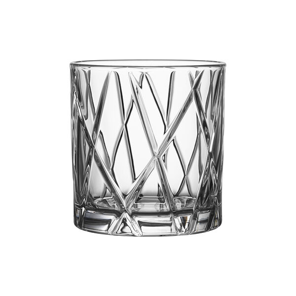 City Double Old Fashioned drinkglass, 4 stk., Orrefors