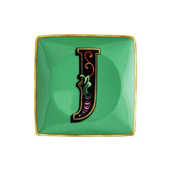 Versace Alphabet tallerken J, Rosenthal x Versace