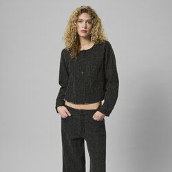 MWEsme 178  Short Jacket, black wash, My Essential Wardrobe