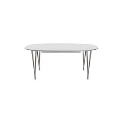 FH B619 Superellipse™ spisebord, hvit/brun bronse, Fritz Hansen