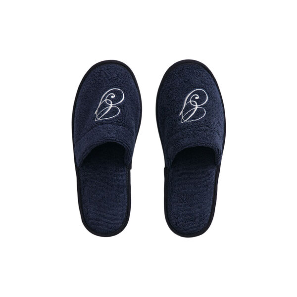 Embroidery slippers, marine, Gant