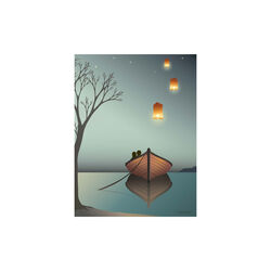 The Lanterns plakat, 50x70 cm, ViSSEVASSE