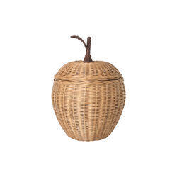 Apple Braided Storage | Small | Natural | Kurver, Ferm Living