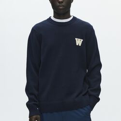 WWTay Pullover, dark navy, Wood Wood