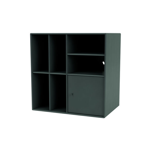 SPIN II Vinyl Storage, 163 black jade, Montana Furniture