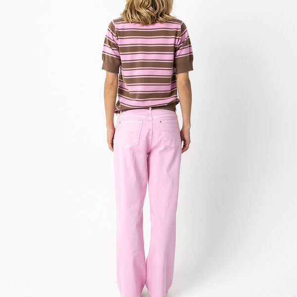 Jeans in pink denim - Petra fit, bon bon pink, Coster Copenhagen