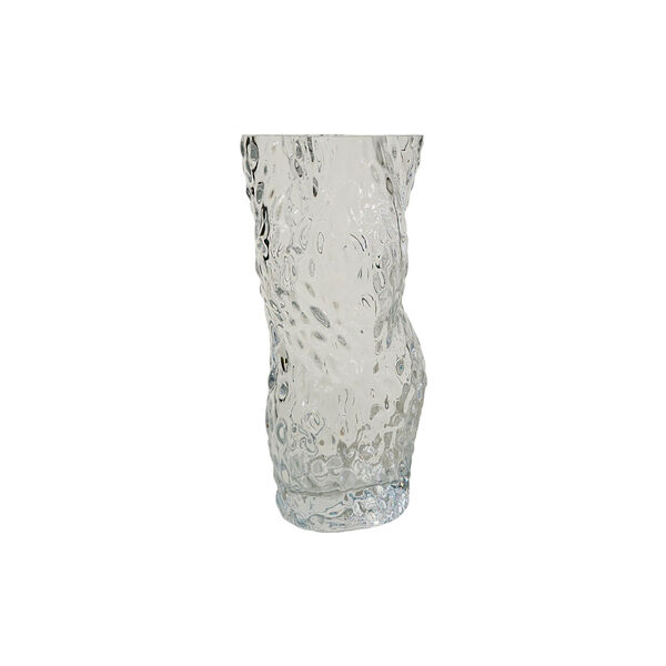 Ostrea Rock vase, clear, Hein Studio