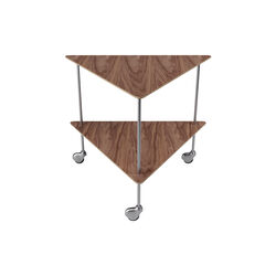 AJ Trolley™, walnut, Fritz Hansen