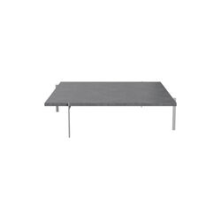 PK61A&trade; sofabord, m&oslash;rk granit, Fritz Hansen