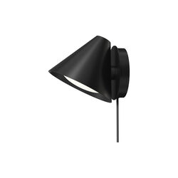 Keglen vegglampe, sort, Louis Poulsen