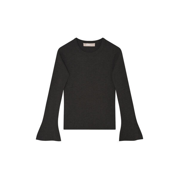 Anabelle Rib Daily Elements, dark brown melange, DAY Birger &eacute;t Mikkelsen