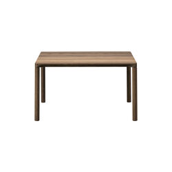 Piloti Wood Coffee Table, oiled smoked oak, Fredericia Furniture