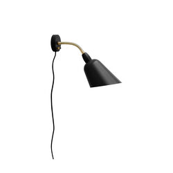 Bellevue AJ9 vegglampe, sort/messing Bellevue AJ9 vegglampe, sort/messing, &Tradition