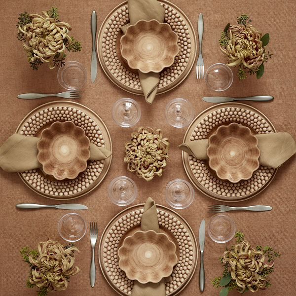 Bubbles suppetallerken 25 cm, cinnamon, Mateus