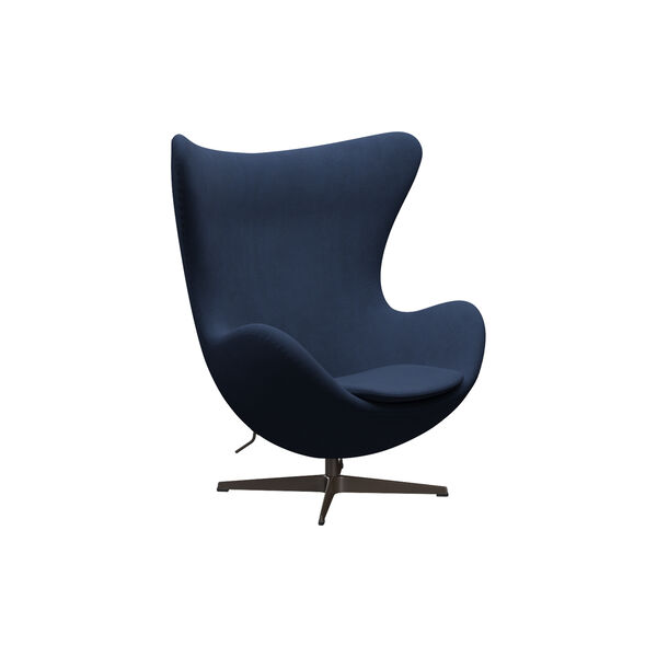 Egg&trade; 3316 loungestol, Christianshavn 1155 dark blue/brown bronze, Fritz Hansen
