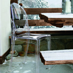 VICTORIA GHOST stol, crystal, Kartell