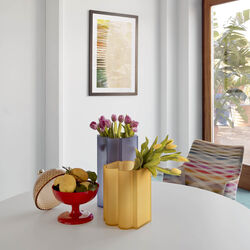 OKRA vase S, orange, Kartell