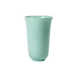 Rhombe Color vase, aqua, Lyngby Porcelæn