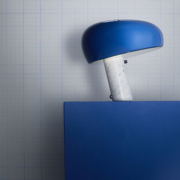 Snoopy bordlampe, blu navy, Flos