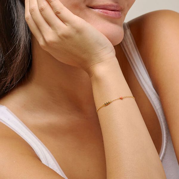 Nara armb&aring;nd, light coral, ENAMEL Copenhagen