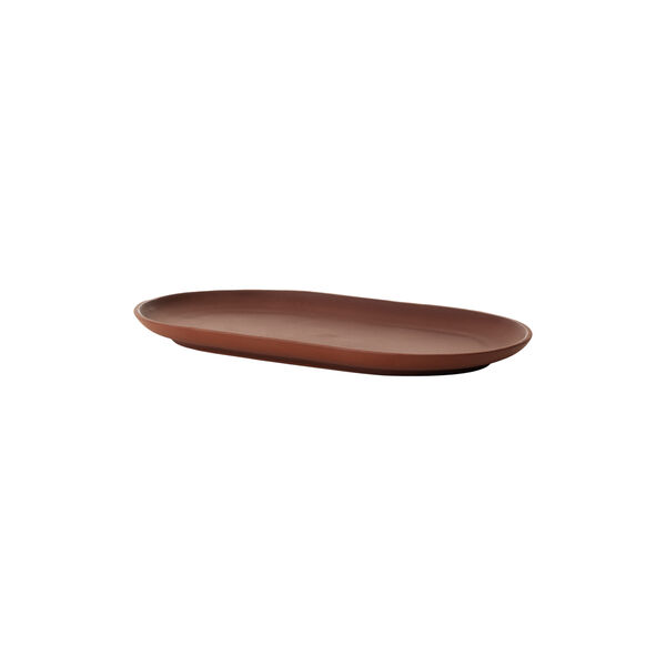 Sand Secrets Plate, red clay, Design House Stockholm
