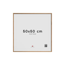 Eik naturramme 50x50 cm, Poster & Frame