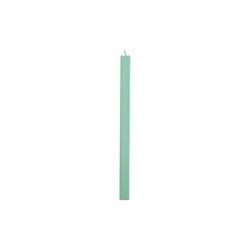 Square stearinlys, emerald green, HAY