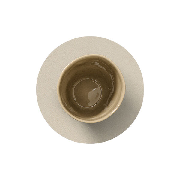 Serene glassbrikke Circle, cream, LIND DNA
