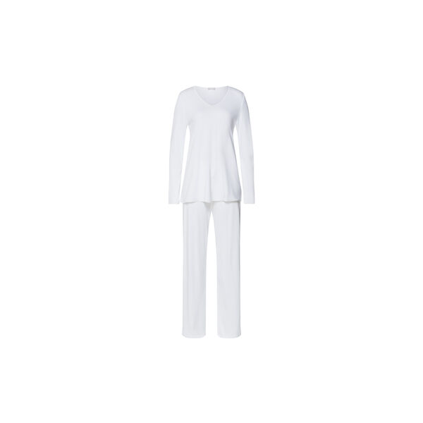 L/SLV Pajama, white, HANRO