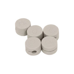 Cable Clips, oat, Pedestal
