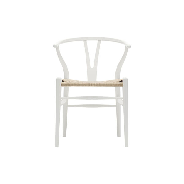 CH24 Y-stolen, natural white/natur, Carl Hansen & Søn