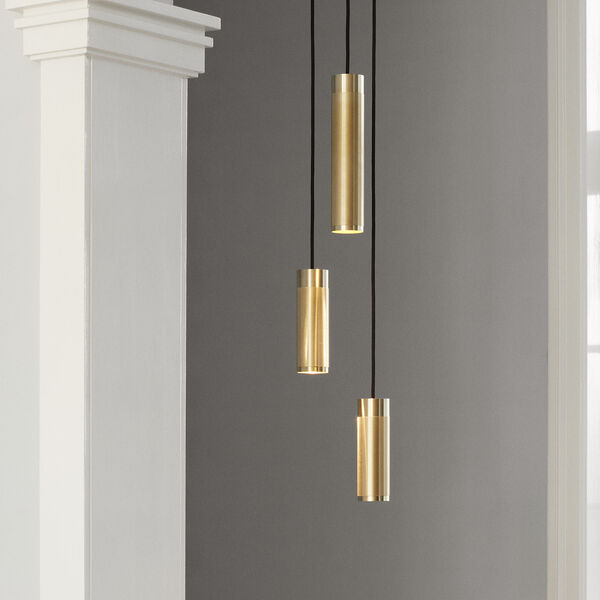 Patrone Cluster Ceiling Lamp Small, brass, Thorup Copenhagen