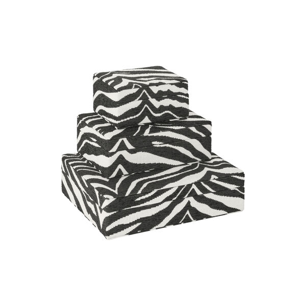Day Zebra Jewelry Case Medium, black, DAY ET