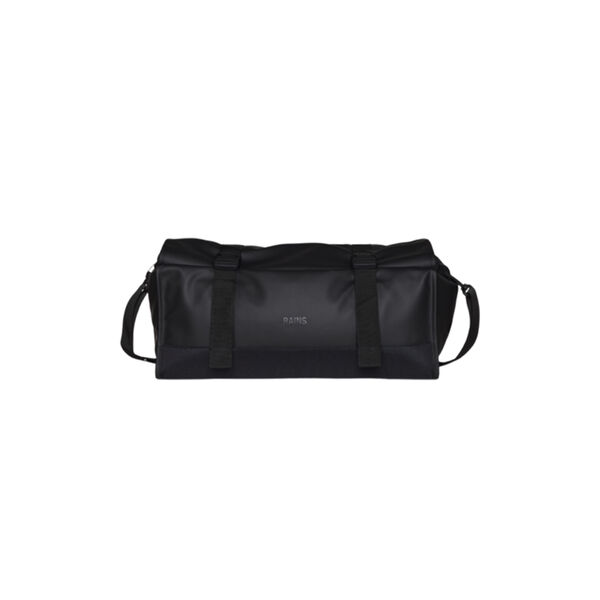 Buckle Rolltop Duffel, black Buckle Rolltop Duffel, black, Rains