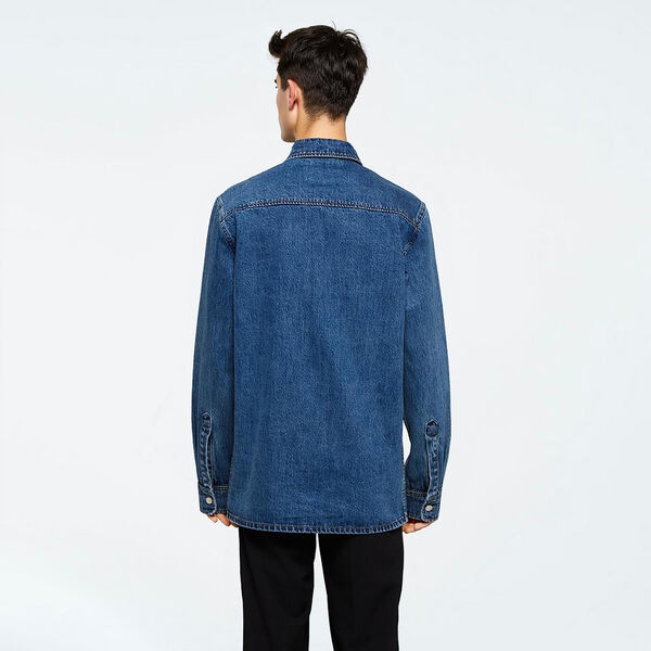 Dylan shirt 2461, medium blue, Minimum