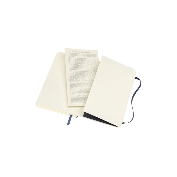 Classic Notebook linjerte sider, safirbl&aring;, Moleskine