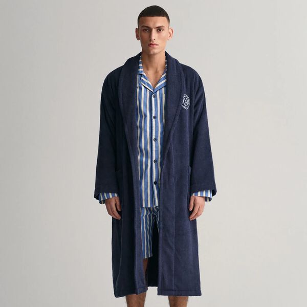 Crest badekåpe, marine, Gant