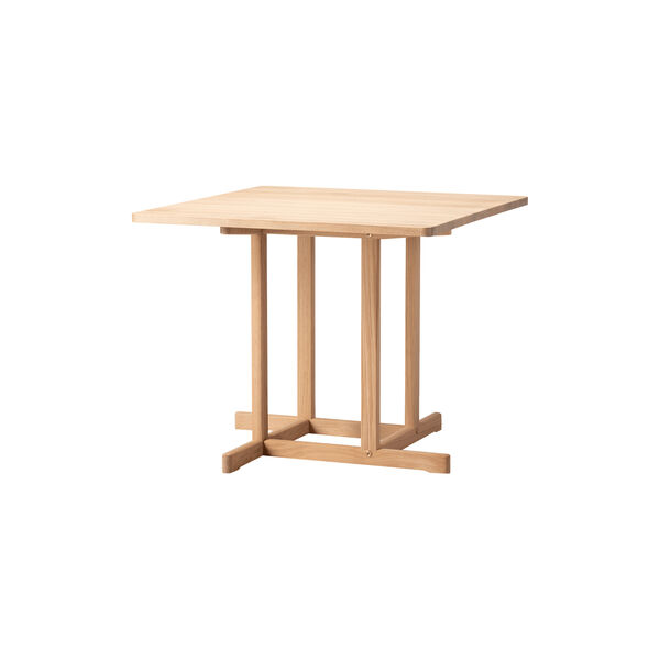 BM80 Mogensen Shaker Table 90x90 cm, lys oljet eik, Fredericia Furniture