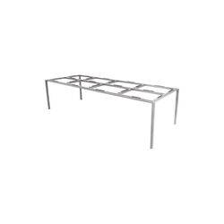 Pure spisebordunderstel 280x100 cm, taupe/aluminium, Cane-line