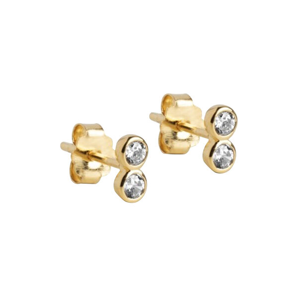 Twin CZ studs, ENAMEL Copenhagen