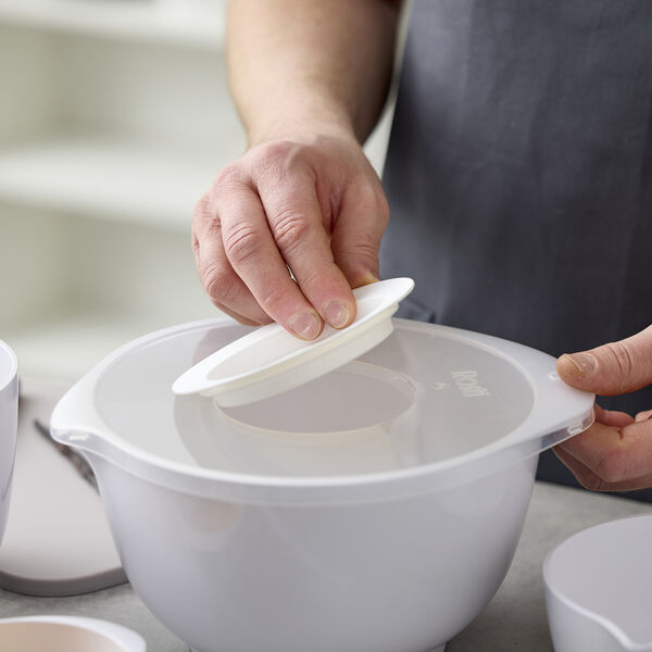 NEW Margrethebolle, hvit, Rosti