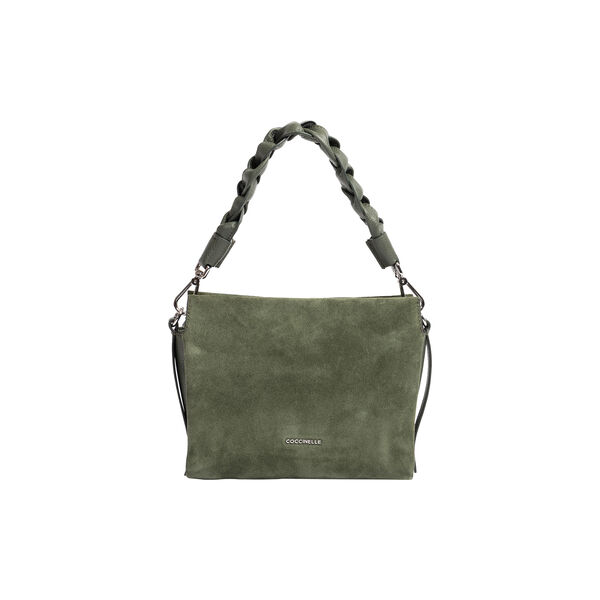 Boheme suede bimaterial h&aring;ndveske, alga/alga, Coccinelle