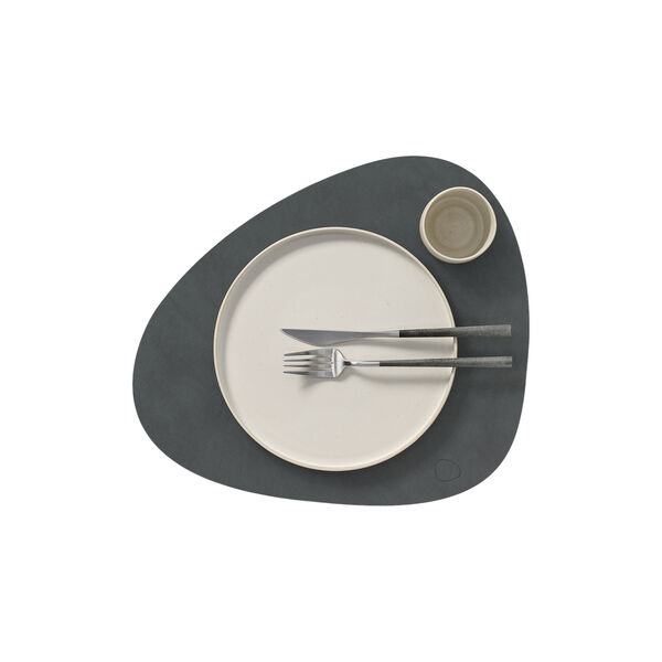 Nupo dekkebrikke Curve L, anthracite, LIND DNA