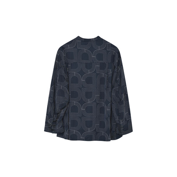 Kerry Fluid Viscose Stitch, dark sapphire, DAY Birger &eacute;t Mikkelsen