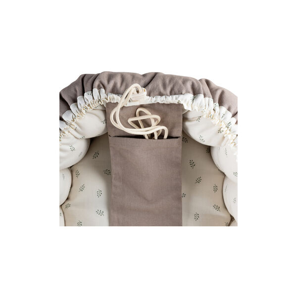 3-in-1 Babynest, sophora leaves 3-in-1 Babynest, sophora leaves, Sebra