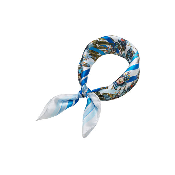 Striped skjerf, blå, Flora Danica Denmark