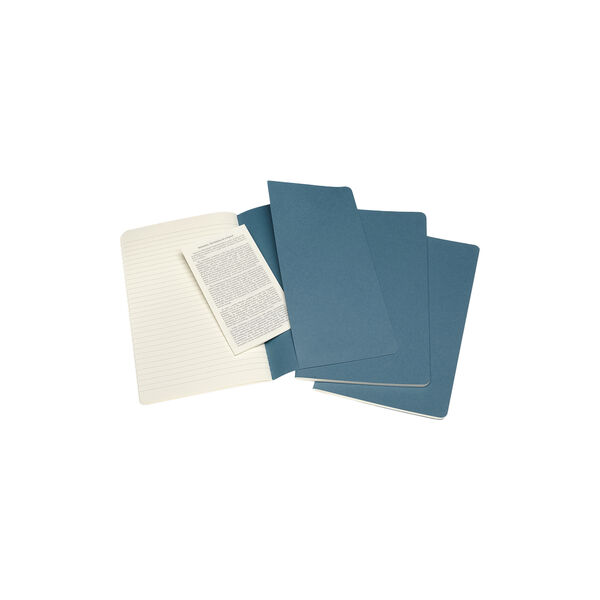 Cahier Journal blanke sider, 3 stk, Moleskine